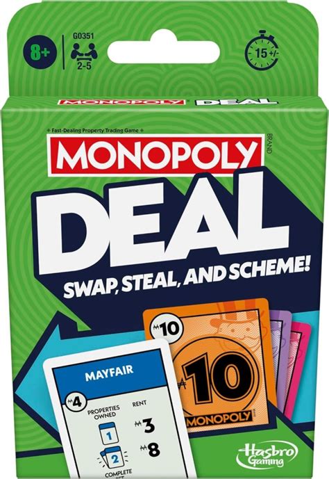 monopoly card game|Monopoly Deal Refresh Game .